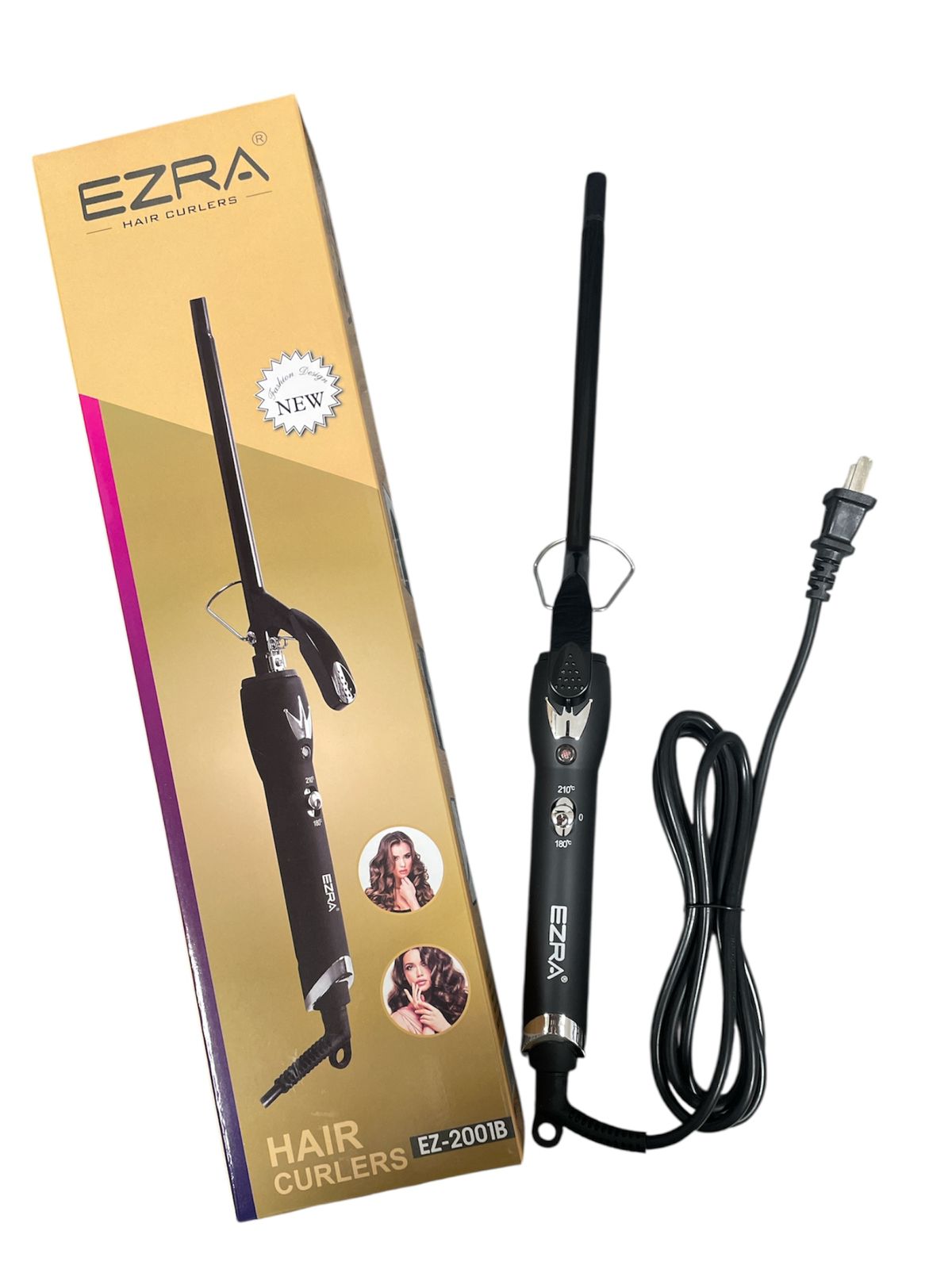 Vista 2 de Pinza Rizador Profesional 360 Cabello - h: risador 25 mm